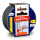 Лента для труб ПВХ Unibob 46745 клейкая 48 мм*10 м серая