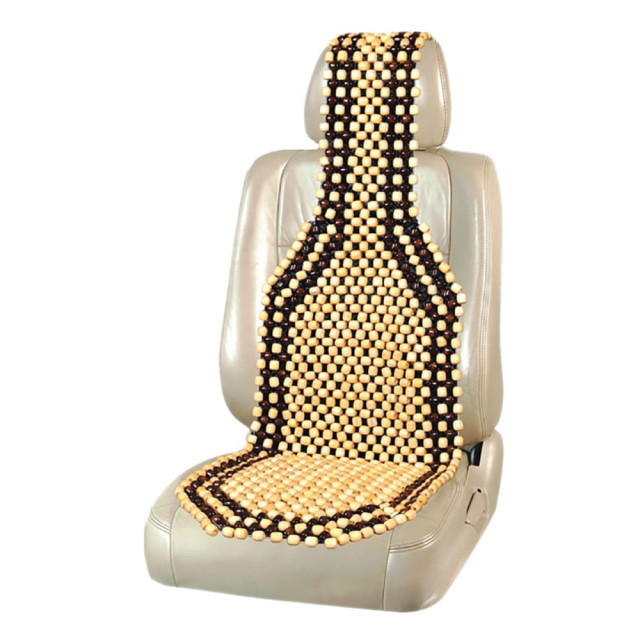 Накидка сиденья Skyway S01305004 Massage-04 массажная светлое дерево/рисунок темный 1 шт