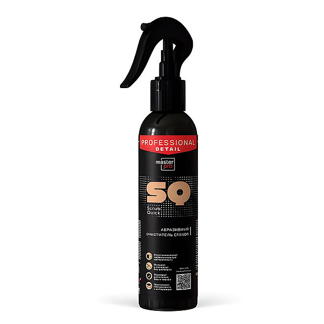Очиститель стекол абразивный AVS Scrub Quick Master Pro MPD-011 250 мл