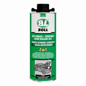 Средство Boll 0070115 для защиты кузова + распыляемая масса 2 в 1 черный 1 кг