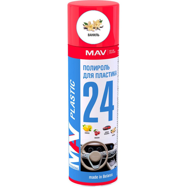 Полироль для пластика MAV plastic 29685-330 ваниль 650 мл