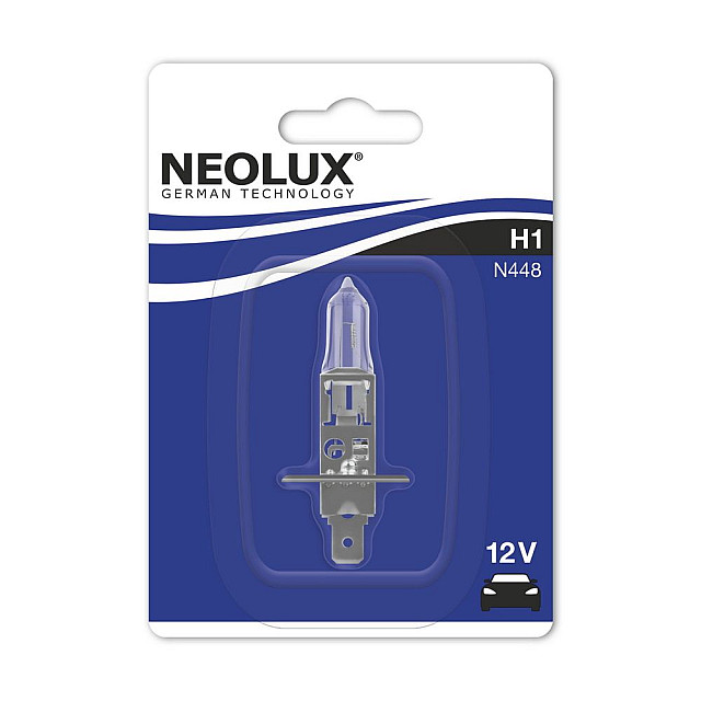 Автолампа галогенная NEOLUX N448-01B (H1) 55W 12V P14.5S 10*BLI1