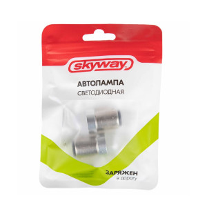 Автолампа диодная Skyway S08201275 S25/P21/5W 9/30V 4 SMD 2 шт