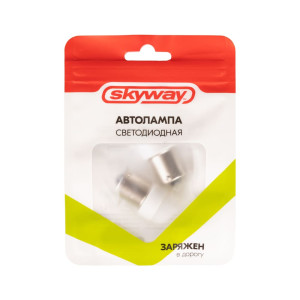 Автолампа диодная Skyway S08202045 S25/P21/5W 12/24V 6 SMD 2 шт