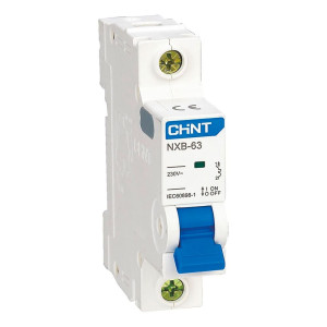 Автоматический выключатель Chint NXB-63S 296714 1P 40А 4.5kA х-ка C (R)