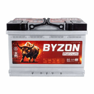 Автомобильный аккумулятор Byzon Platinum R+ 80 Ah
