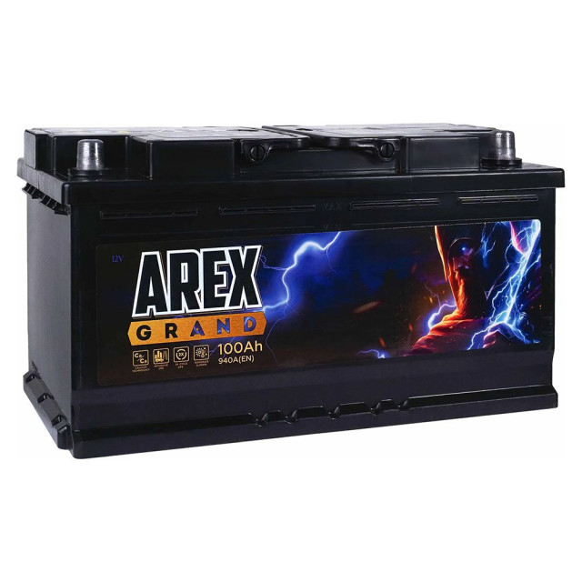 Автомобильный аккумулятор AREX Grand R+ 100 Ah