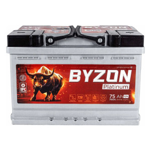 Автомобильный аккумулятор Byzon Platinum R+ 75 Ah