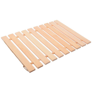 Коврик Банные штучки 32134 деревянный липовая рейка 46*35*2 см