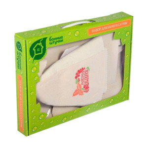 Набор для бани Банные штучки Добрый 41090 3 предмета