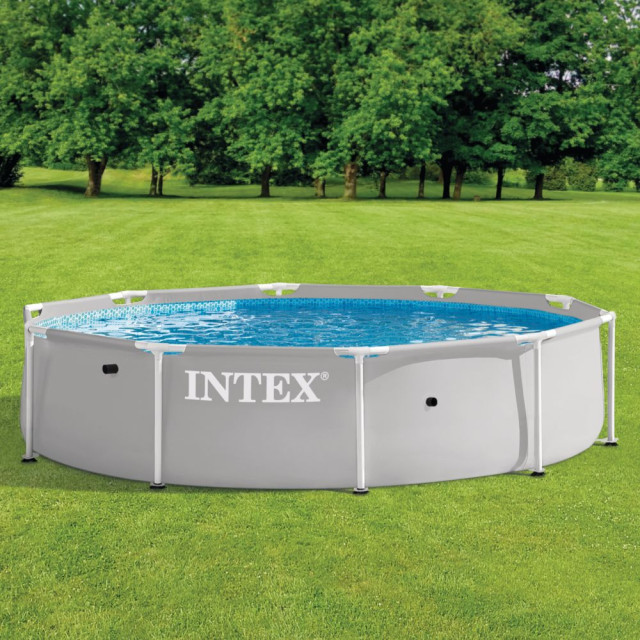 Бассейн каркасный Intex 26700NP Prism Frame Premium наземный 305*305 см