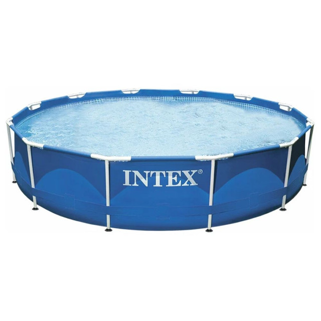 Бассейн каркасный Intex 28210NP наземный 366*366 см