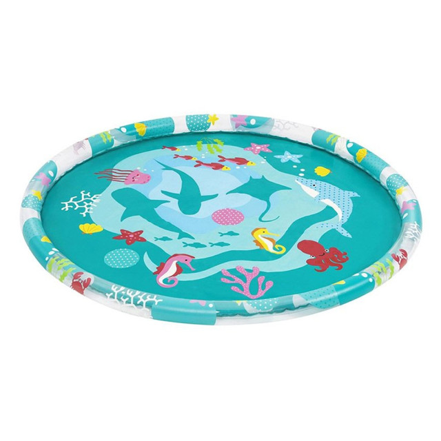 Бассейн надувной Bestway 52487 Underwater с разбрызгивателем 165*165 см