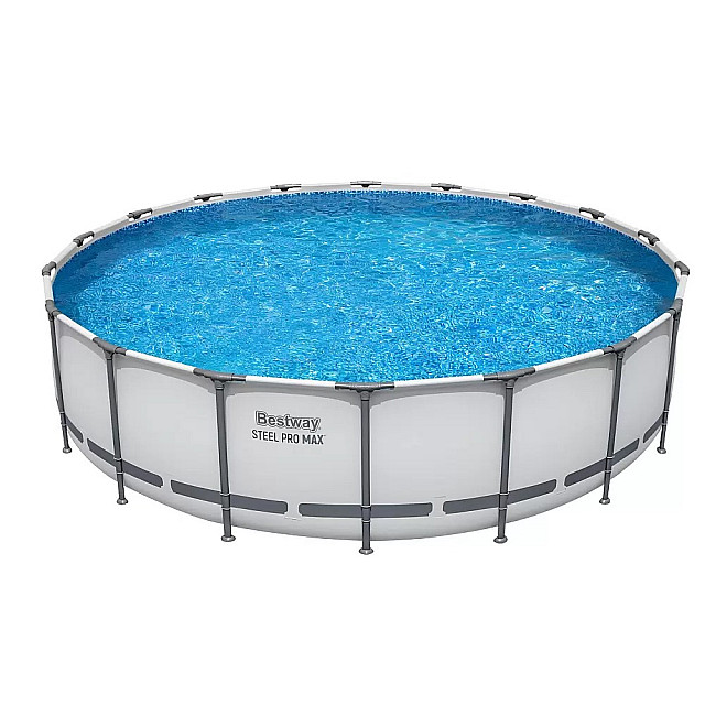 Бассейн каркасный Bestway Steel Pro Max 56462 круглый 549*122 см 23062 л