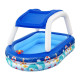 Бассейн надувной Bestway Sea Captain 54370 с навесом от солнца 213*155*132 cм 282 л