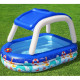 Бассейн надувной Bestway Sea Captain 54370 с навесом от солнца 213*155*132 cм 282 л