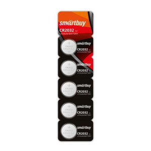 Элемент питания Smartbuy CR2032/5B литиевый