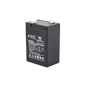 Батарея аккумуляторная HAC RT645 F1 6V/4.5Ah 70*47*99 мм 0.65 кг