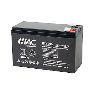 Батарея аккумуляторная HAC RT1290 F2 12V/9Ah 151*65*94 мм 2.3 кг