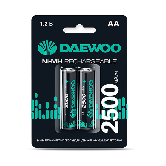 Аккумулятор Daewoo AA (2500mAh) Ni-MH BL-2