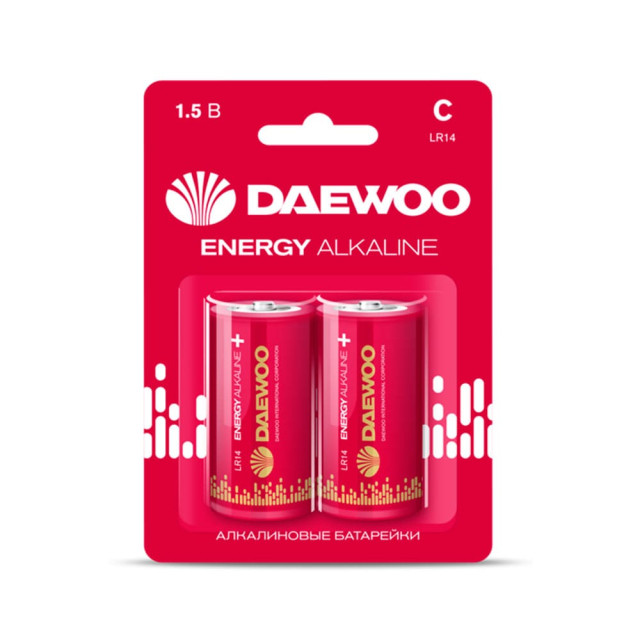 Батарейка Daewoo LR14 energy Alkaline 2021 B