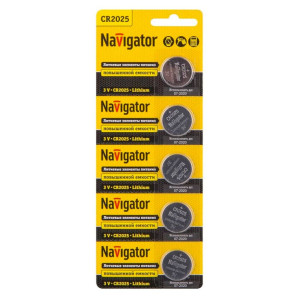Элемент питания Navigator 94 764 NBT-CR2025-BP5