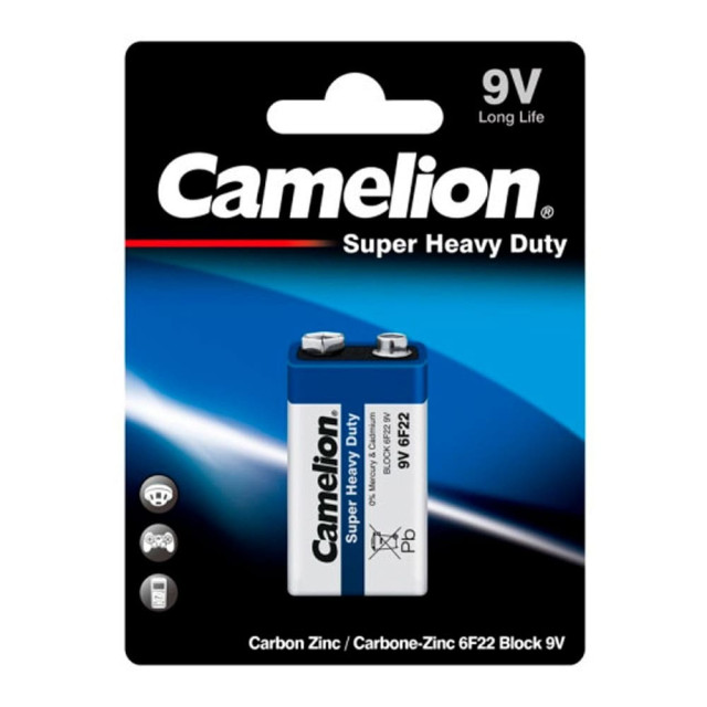Батарейка Camelion 6F22-BP1B 12/240 К