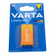 Батарейка Varta Longlife 6LR61 9V BL1 1/10/50 К