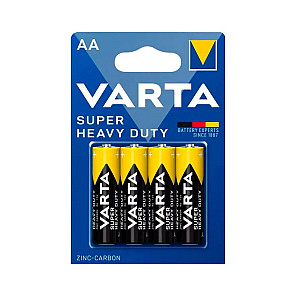 Батарейка Varta Superlife Heavy Duty AA/R6 BL4 48/240 К