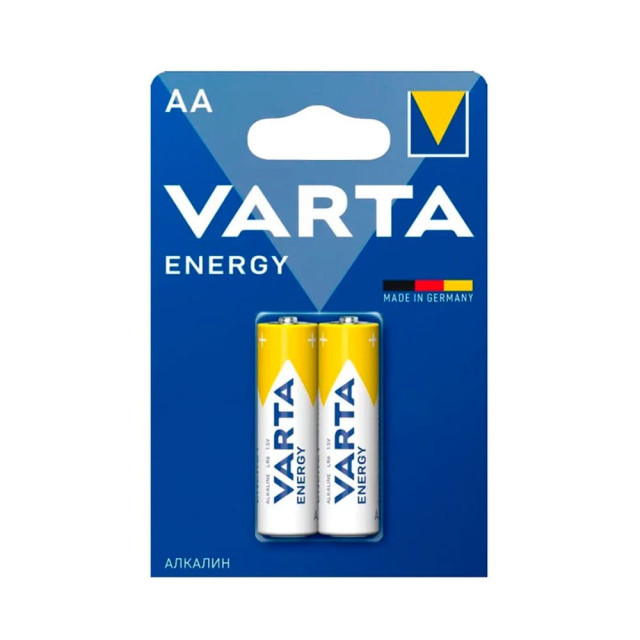 Батарейка Varta Energy LR6 AA Alkaline BL2 2/40/200 К