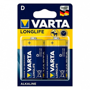 Батарейка Varta Longlife 2 D/LR20 BL2 2/20/100 К