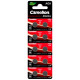 Батарейка Camelion AG 9-BP10 Mercury Free (без ртути) 100/3600 К