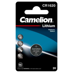 Батарейка Camelion CR1620-BP1 10/1800 К