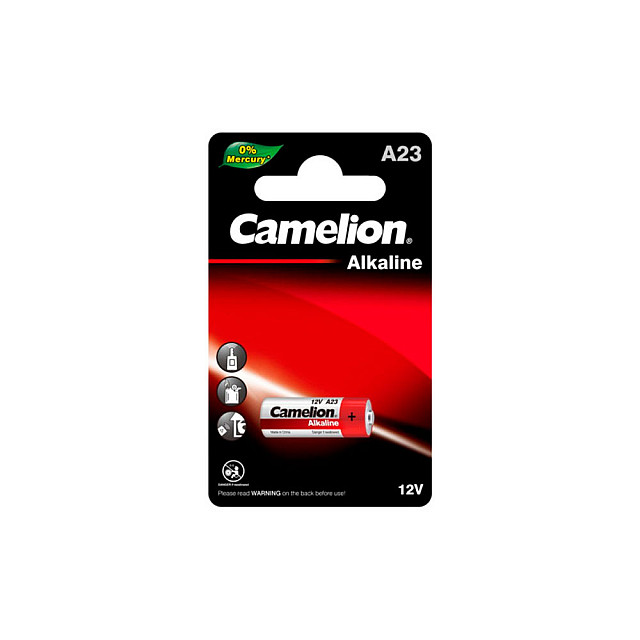 Батарейка Camelion А23-BP1 Mercury Free без ртути 20/900 К