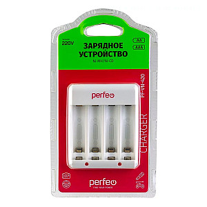 Зарядное устройство Perfeo PF-VN-420 Ni-MH/CD 220V 4 слота АА/ААА