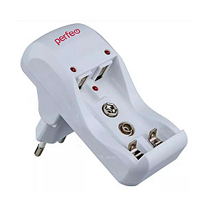 Зарядное устройство Perfeo PF-VN-210 Ni-MH/CD 220V 2 слота AA/AAA/9V таймер
