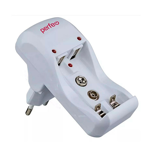 Зарядное устройство Perfeo PF-VN-210 Ni-MH/CD 220V 2 слота AA/AAA/9V таймер