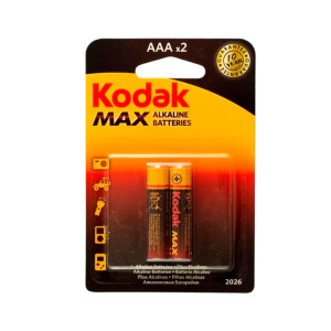 Батарейка Kodak МАХ LR03-2BL K3A-2 щелочная