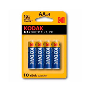 Батарейка Kodak МАХ LR6-4BL KAA-4 щелочная