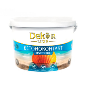 Грунтовка Dekor ВД-АК-0158 Бетонконтакт 6 кг