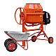 Комплект Бетоносмеситель Skiper CM-150 и тачка строительная Skiper 2*125 Profi