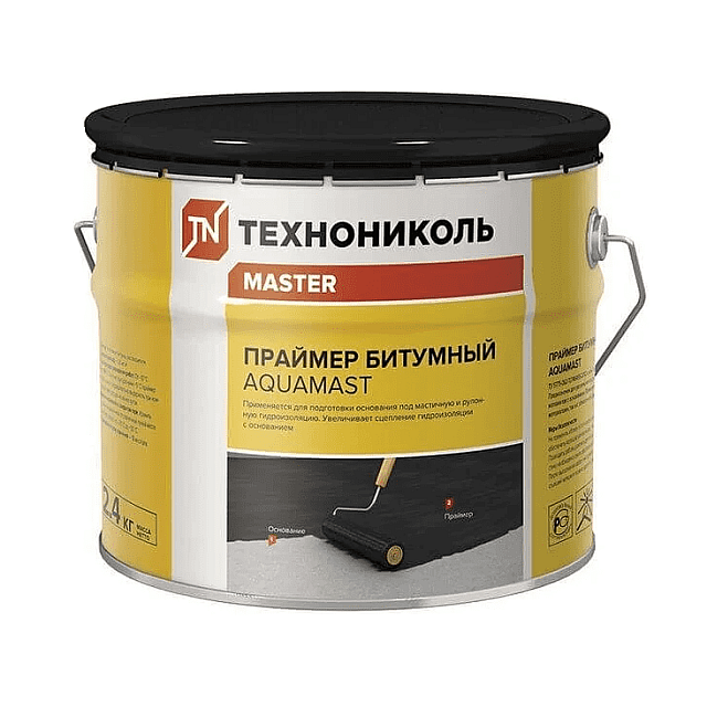 Праймер битумный ТехноНиколь AquaMast 3 л