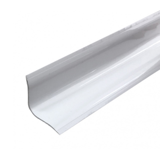 Бордюр на ванну Идеал 25 мм универсальный белый глянцевый 2 м