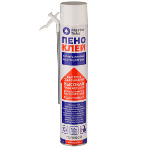 Пено-клей Master Teks ProfiMaster полиуретановый бытовой многоцелевой 750 мл