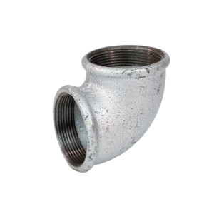 Угольник Fittex Ду 15 ВР чугунный оцинкованный