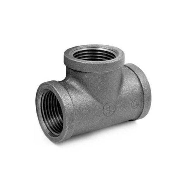 Тройник Fittex Ду 25 чугунный оцинкованный