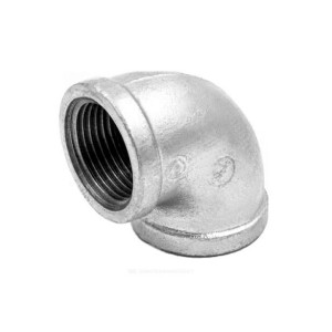 Угольник Fittex Ду 32 ВР чугунный оцинкованный