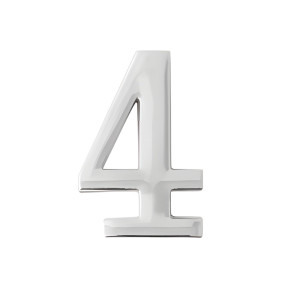 Цифра дверная Apecs DN-01-4-Z-CR