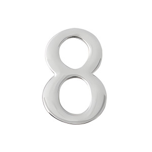 Цифра дверная Apecs DN-01-8-Z-CR