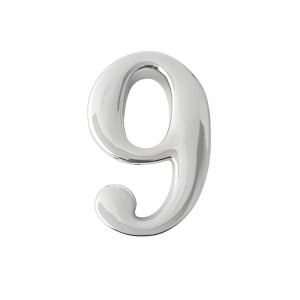 Цифра дверная Apecs DN-01-9-Z-CR